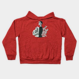 Prehistorical mother Kids Hoodie